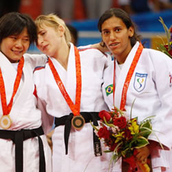 Michelle Ferreira é prata em Campeonato Internacional de judô na Alemanha
