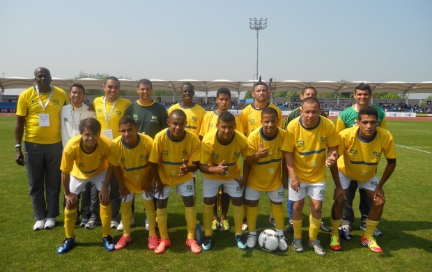 Com jogadores de MS, Seleção de Futebol 7 PC conquista torneio em Manchester