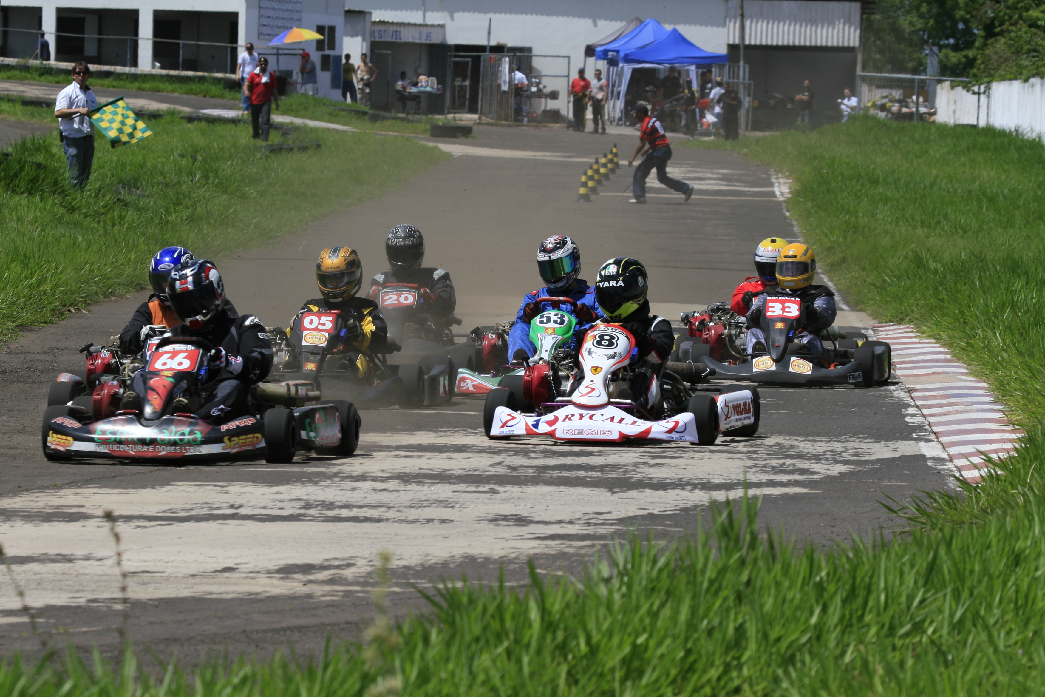 Marcos Rogério, Lucas Neto e Rodrigo Neto são os campeões do Estadual de kart 