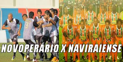 Novoperário e Naviraiense jogam domingo no Morenão