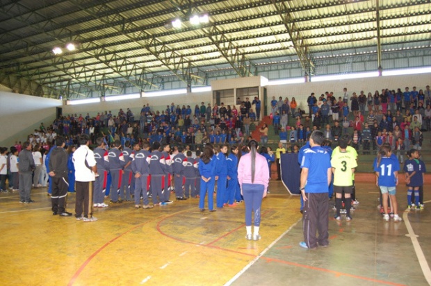 Começaram os jogos escolares de 2013 em Fátima do Sul
