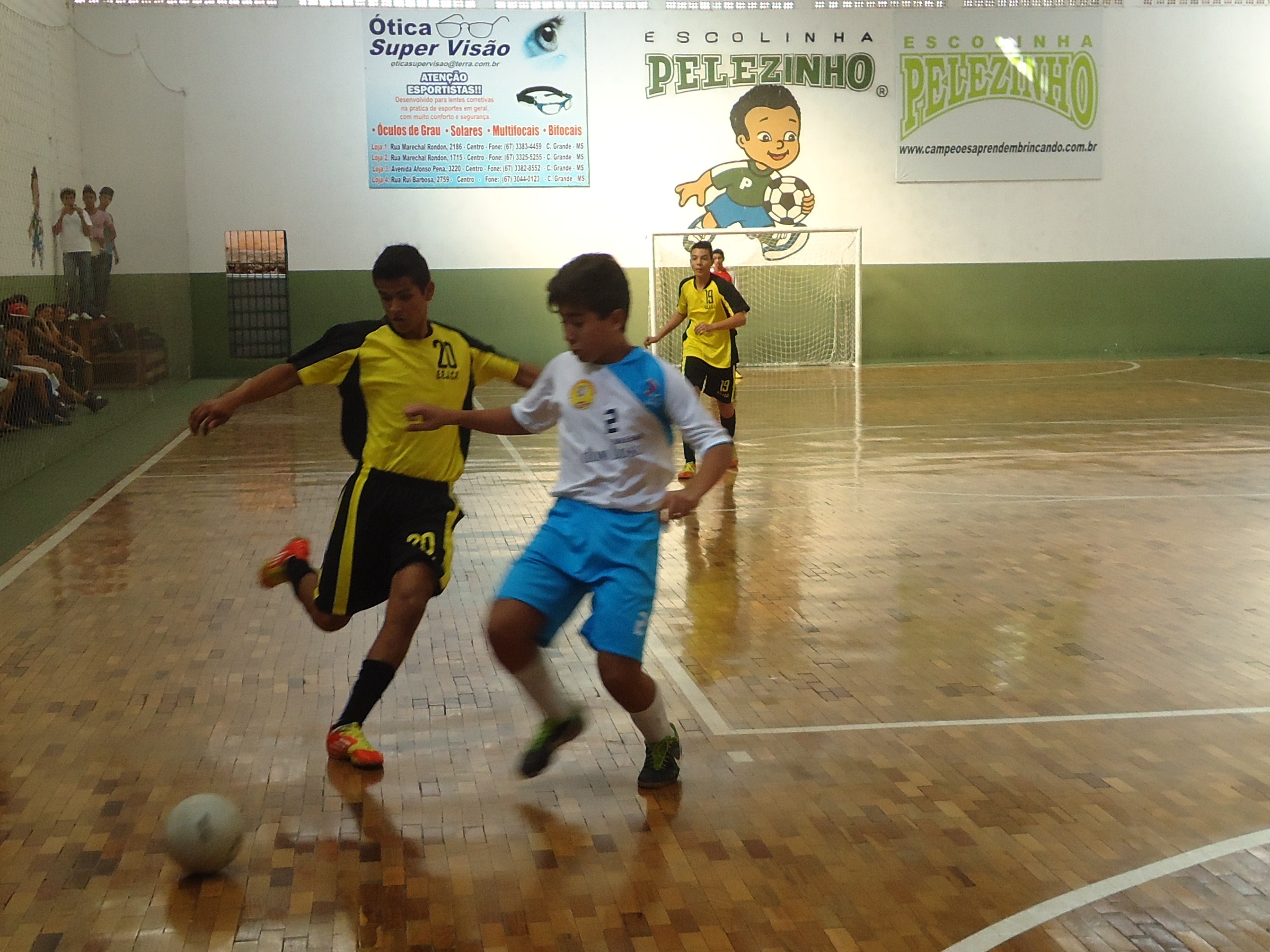 2º rodada da Copa Pelezinho Ensino Médio realizada neste sábado