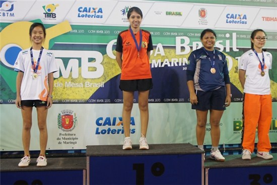Mesa-tenistas de Campo Grande medalham na Copa Brasil