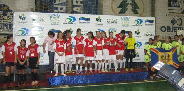 Costa Rica e Chapadão do Sul são campeões do Futsal dos Jems