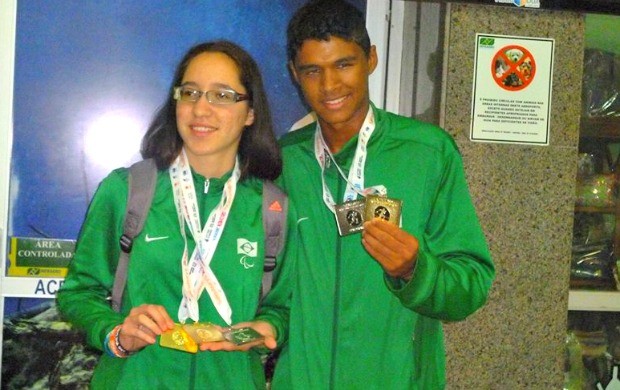Paratletas de MS voltam do Reino Unido com três medalhas