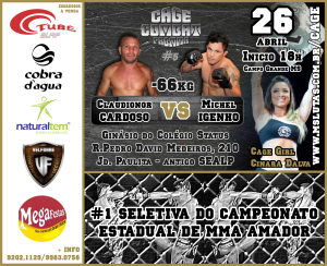 Federação de Luta Livre divulga atletas selecionados para o MMA Amador