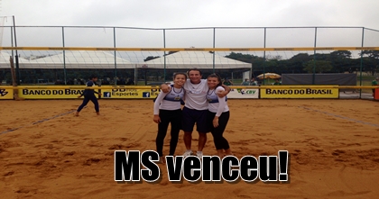 Dupla feminina de MS conquista título da etapa nacional em Maringá