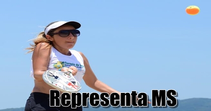 Atleta do beach tennis representa MS em Porto Seguro