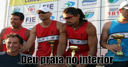 Duplas de Dourados e Três Lagoas vencem etapa do estadual
