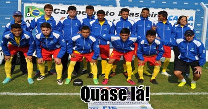 Equipe do MS é vice-campeã brasileira de futebol 7