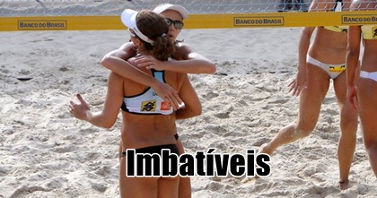 Talita e Larissa chegam à 22ª vitória seguida em Niterói