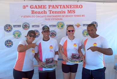 Circuito de Beach Tennis tem primeira etapa no Rádio Clube