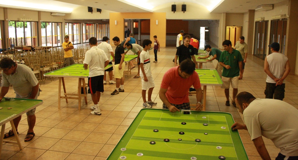 AABB recebe torneio de futebol de mesa