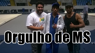 Jesus Bruno conquista medalha de prata no Brasileiro