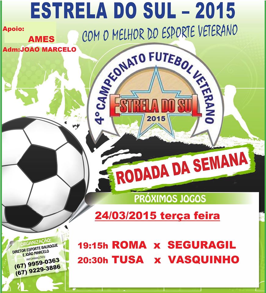 Campeonato de Veteranos movimenta Estrela do Sul