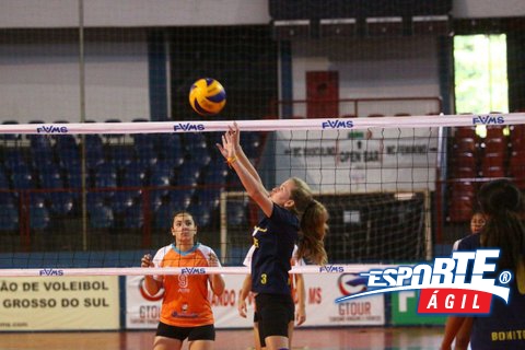 Três jogos movimentam Copa Pantanal de Voleibol