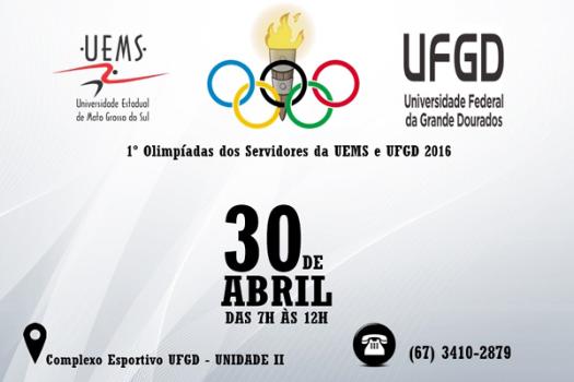 UFGD e UEMS realizarão as Olimpíadas dos Servidores