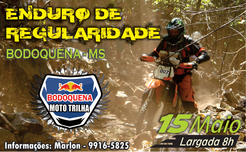 Bodoquena sedia abertura do Estadual de Enduro
