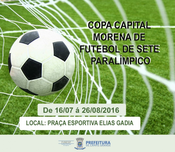 Funesp realiza Copa de Futebol de Sete Paralímpico na Capital
