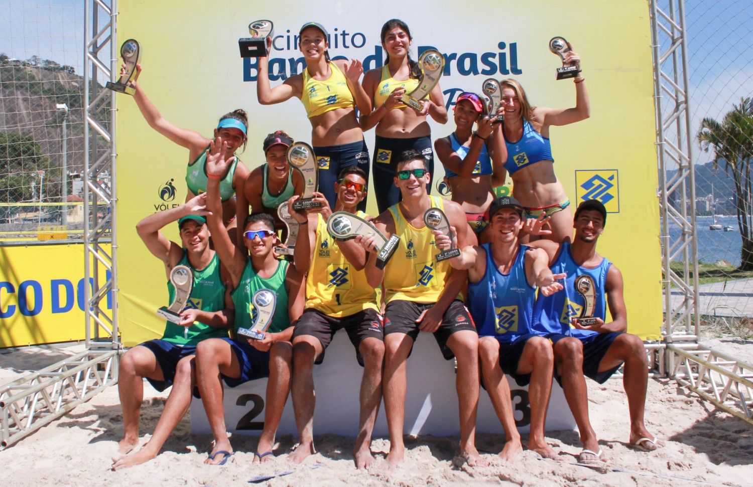 Dupla de MS conquista etapa carioca do Circuito BB Sub-21