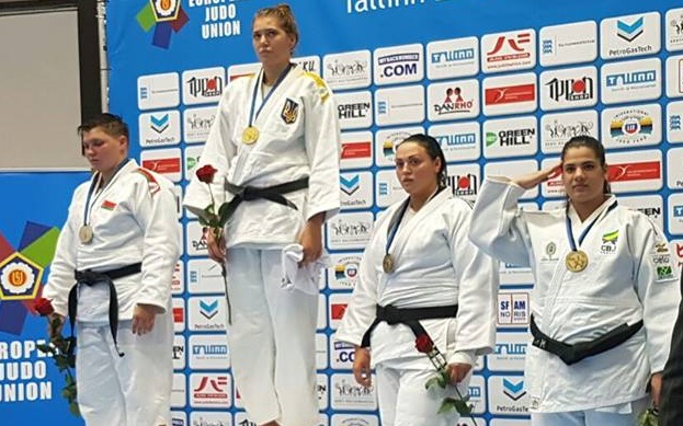 Camila Gebara conquista o bronze pela Seleção na Estônia