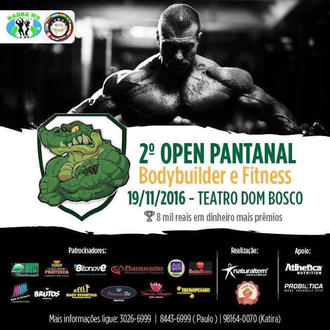 II Open Pantanal dará R$ 8 mil em prêmios aos campeões