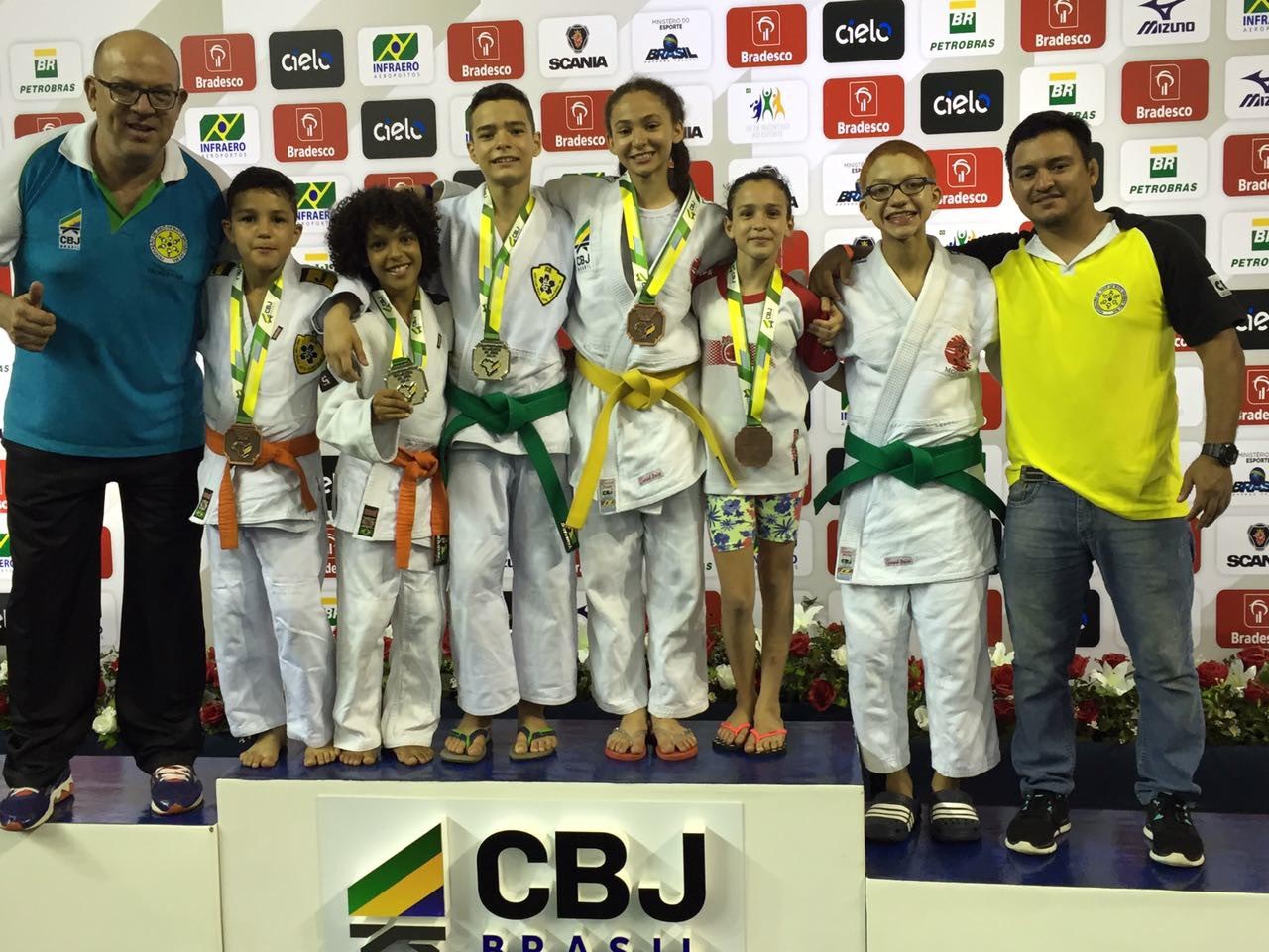 Estado fica em 4º no judô masculino Brasileiro sub-13