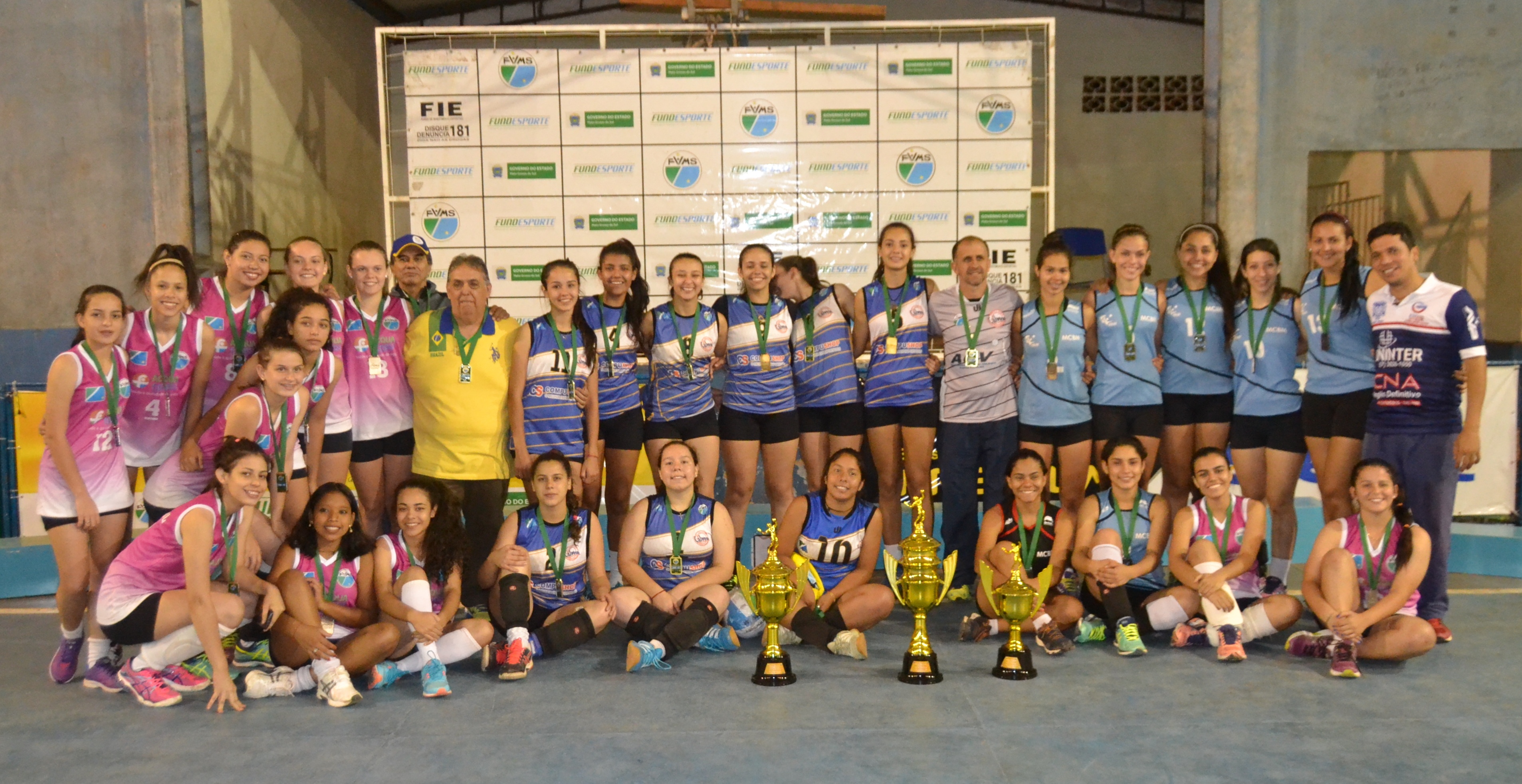 Calvoso de Ponta Porã é campeão Estadual de Voleibol
