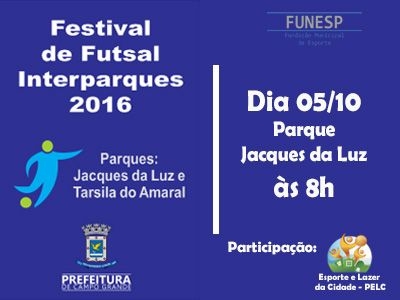 Funesp realiza festival interparques no Jacques da Luz