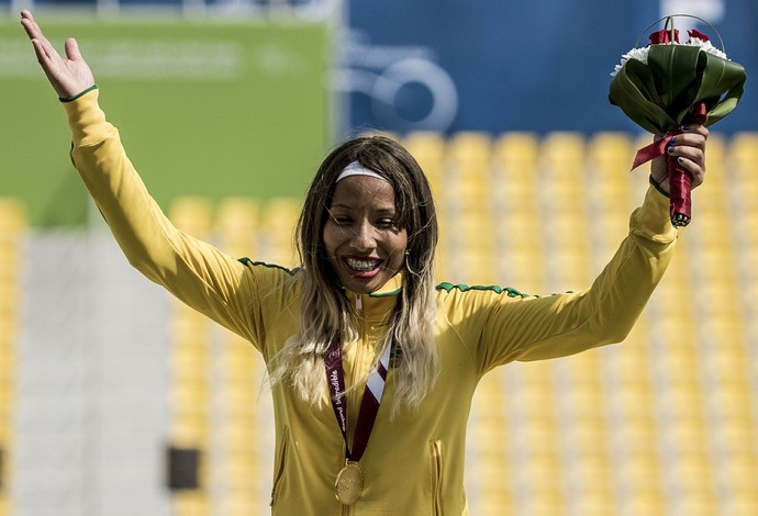 Três-lagoense é escolhida a melhor atleta paralímpica de 2016