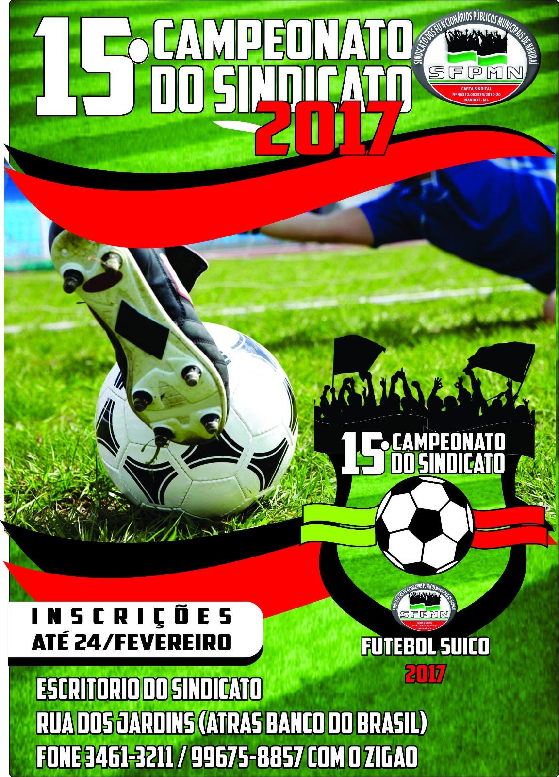 Torneio dos servidores de Naviraí segue com inscrições abertas