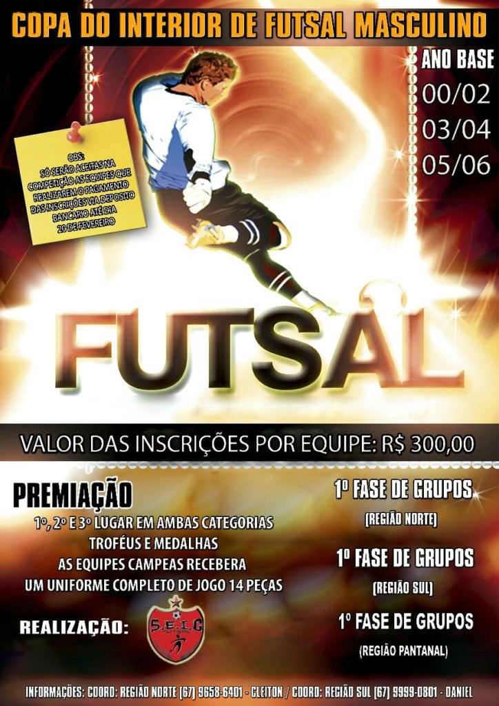 Copa do Interior de Base já tem programação definida