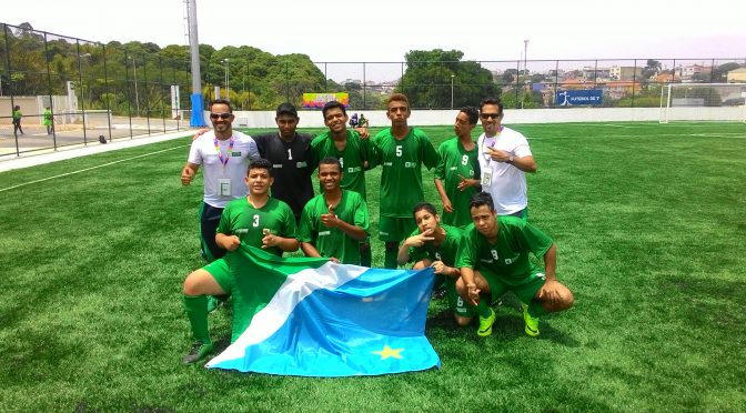 Mato Grosso do Sul domina seleção nacional de jovens de futebol de sete