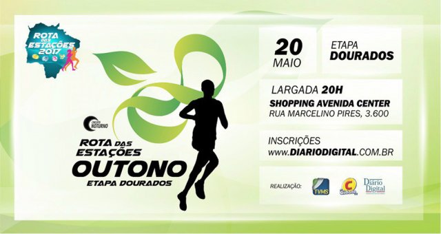Abertas inscrições para a Corrida de Outono, em Dourados