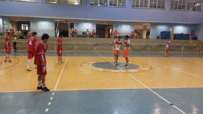  Sesc Dourados realiza mais uma etapa do torneio de Férias de Futsal