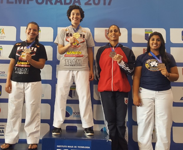 Acadêmica da UFMS é medalhista em jogos da Liga do Desporto Universitário