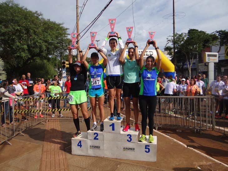 Caio Pompeu e Maira vencem prova de 5km