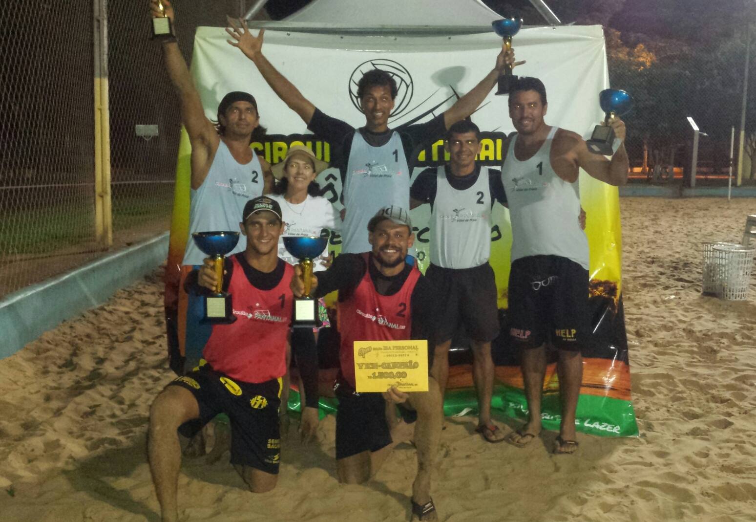 Miguel e Benjamin faturam Open Stúdio Isa de Vôlei de Praia