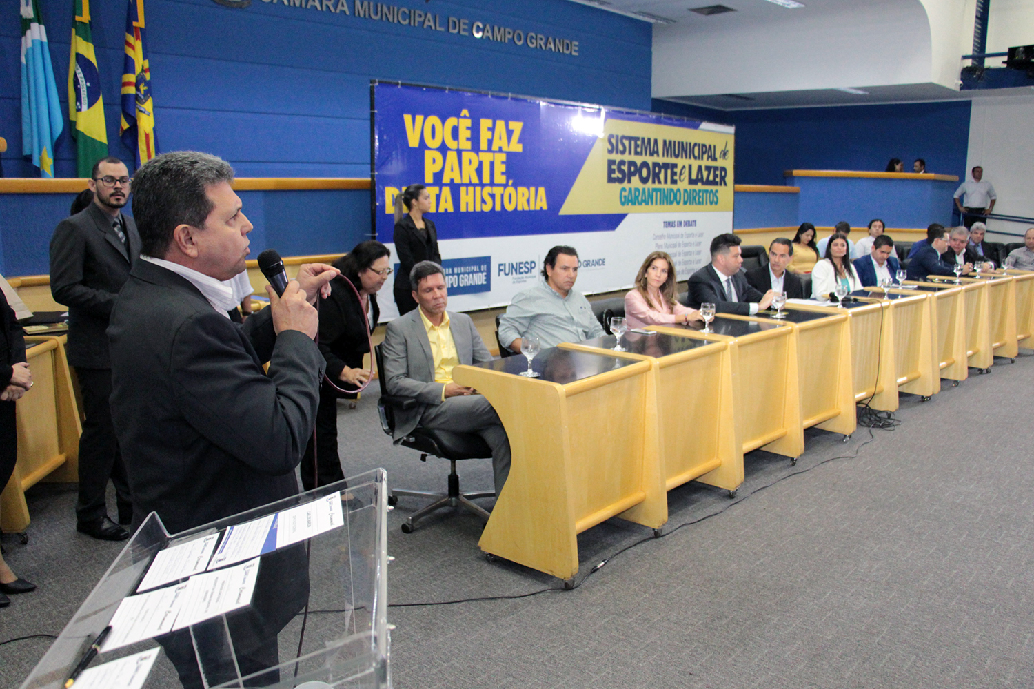 Prof. João Rocha destaca importância da união de esforços em prol do esporte