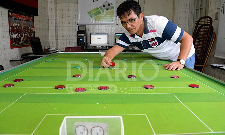 Torneio de Futebol de Mesa de Corumbá tem inscrições abertas