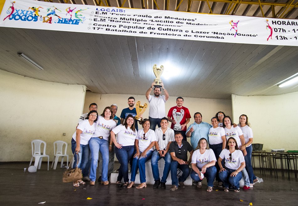 Escola Izabel Corrêa de Oliveira é campeã geral em Corumbá