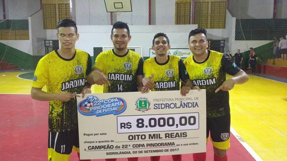 Jardim revive tradição e conquista Copa Pindorama