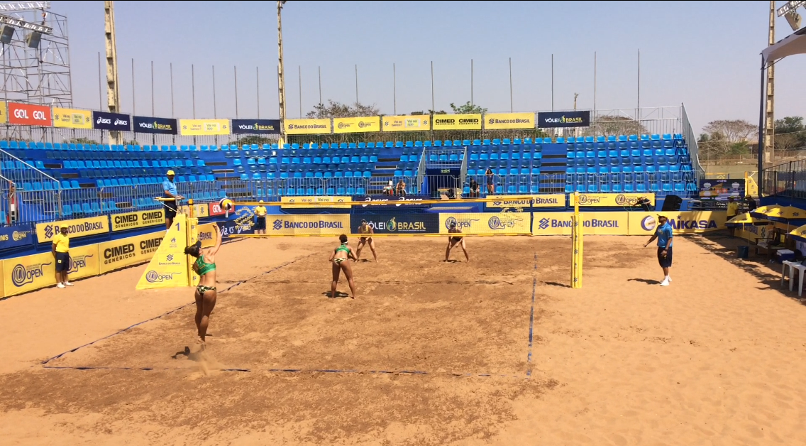Circuito brasileiro traz craques do vôlei de praia para Campo Grande e atrai fãs de todo o País