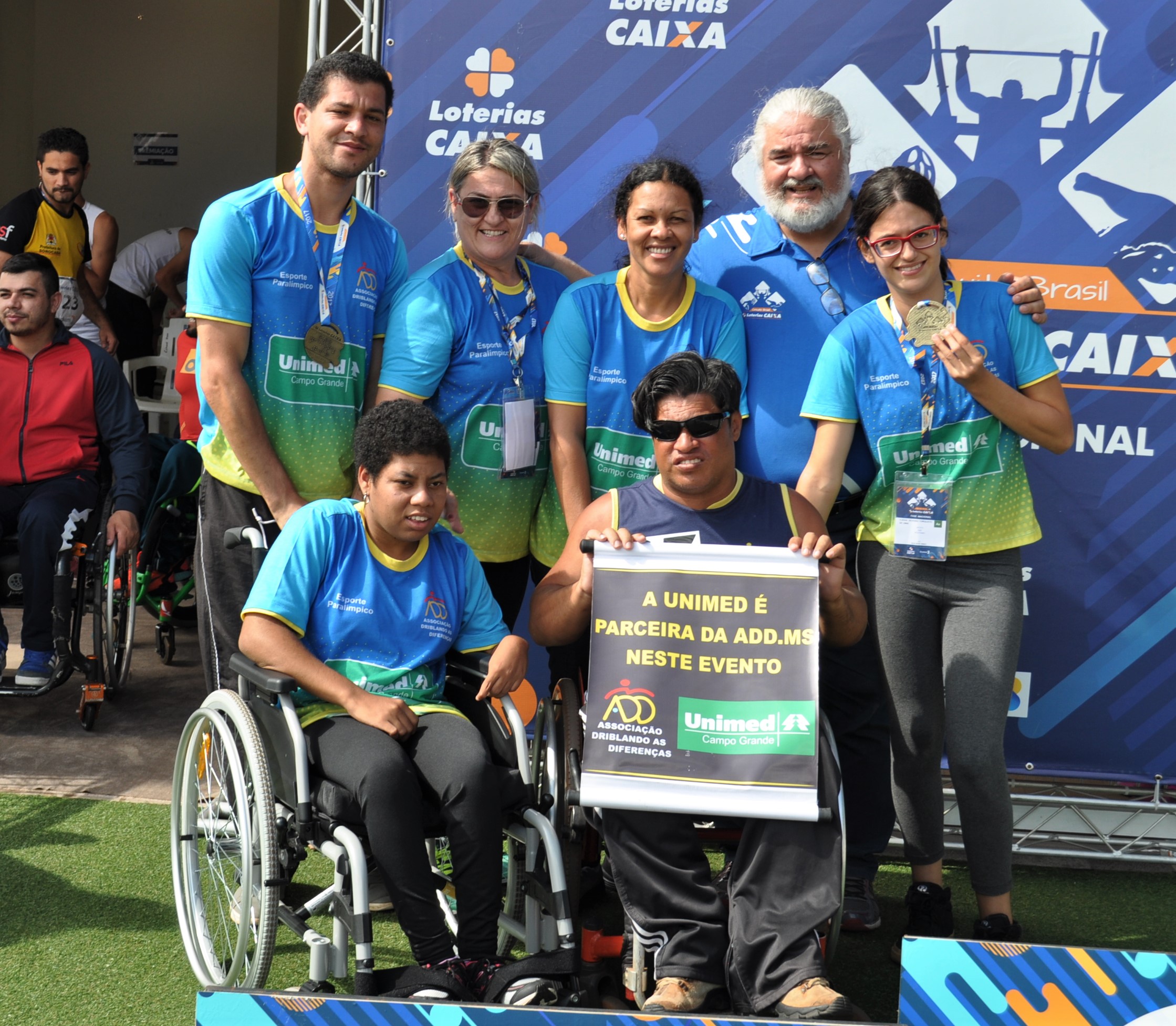 ADD-MS conquista sete medalhas na fase final do Circuito de Atletismo Paralímpico em São Paulo