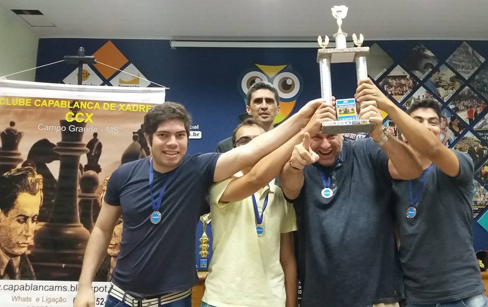 Equipe 64 vence IRT de Xadrez Blitz por equipes