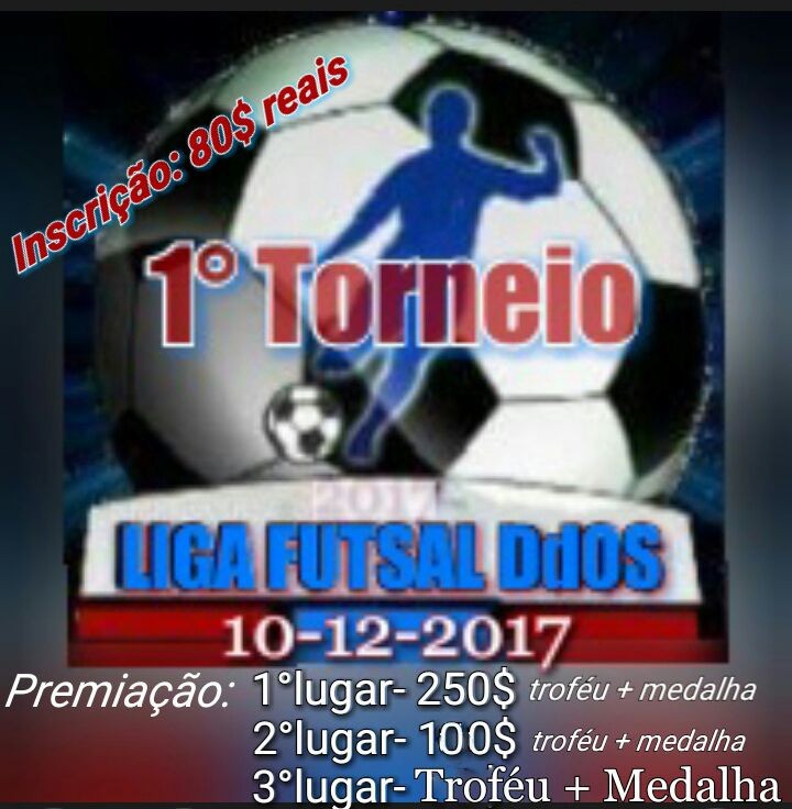 Inscrições para o 1º Torneio Liga Futsal Dourados vão até sexta