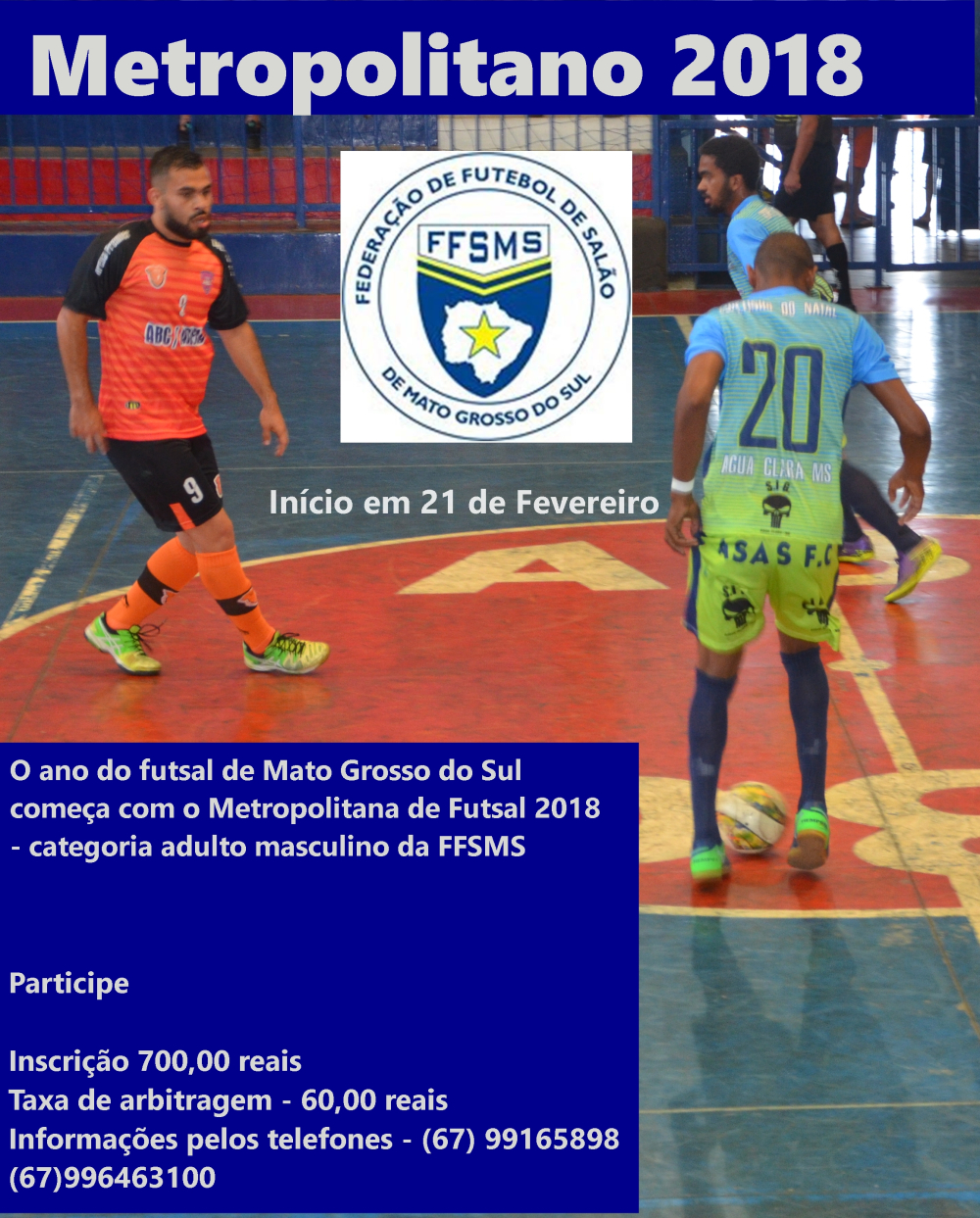 Metropolitano 2018 segue com as inscrições abertas