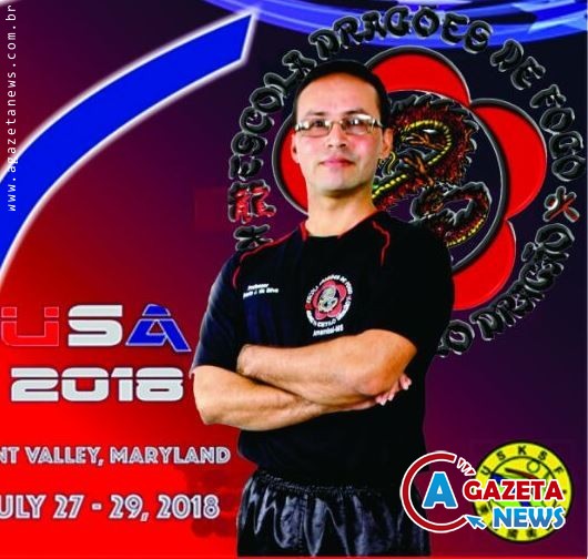 Campeão de Kung Fu busca apoio para o Mundial nos EUA