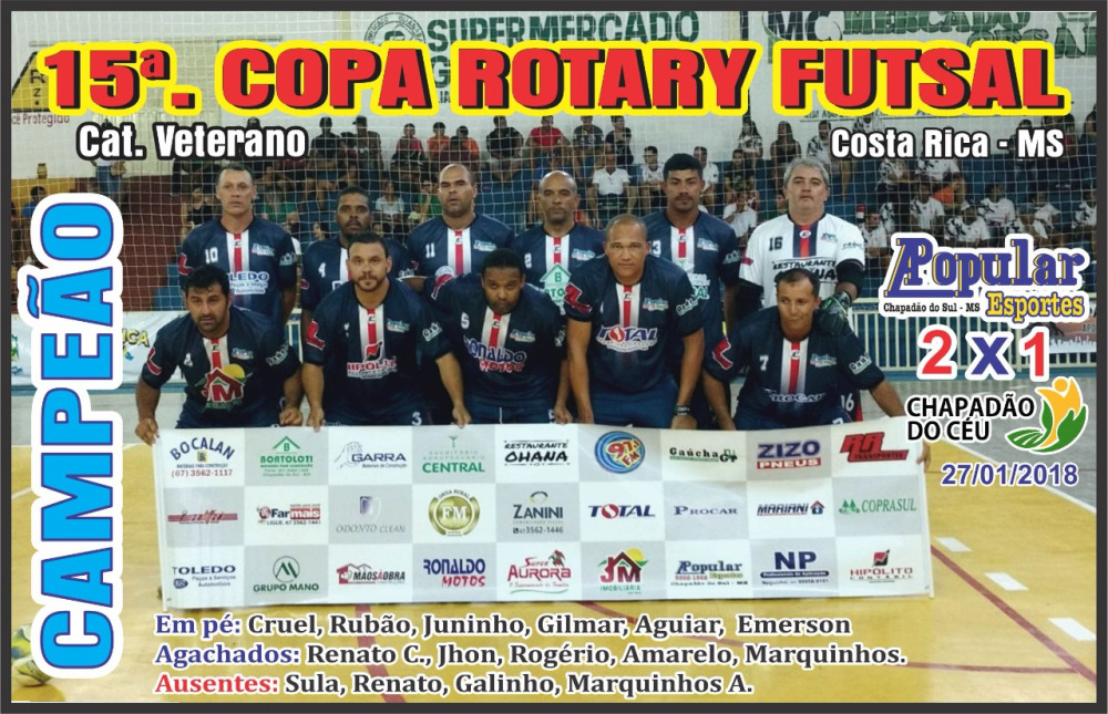 Supermercado Paraná e A.Popular vencem Copa Rotary