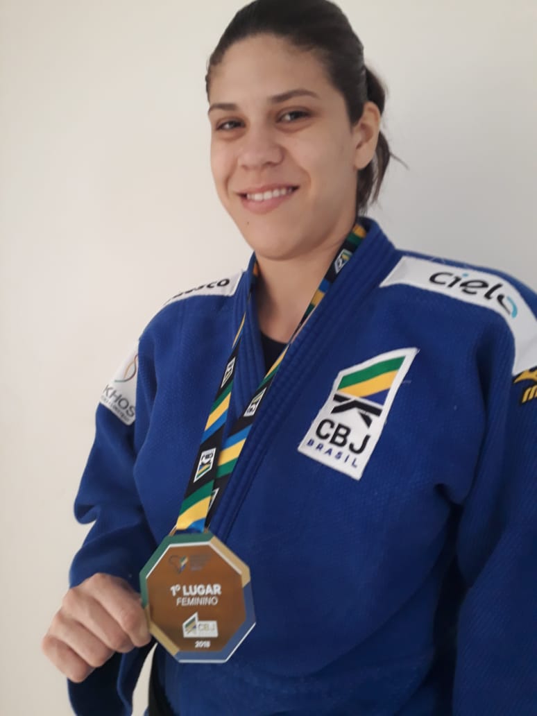 Camila Ponce é ouro no Campeonato Brasileiro Sub 21 de Judô